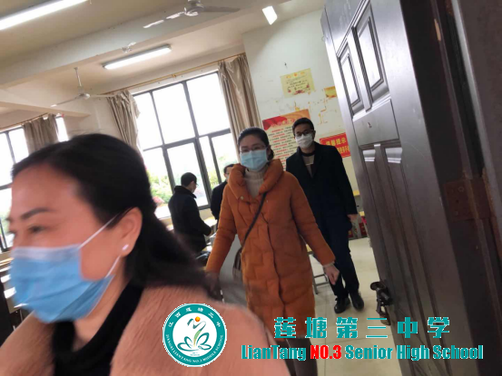 莲塘三中开展高三学生返校前防疫应急演练